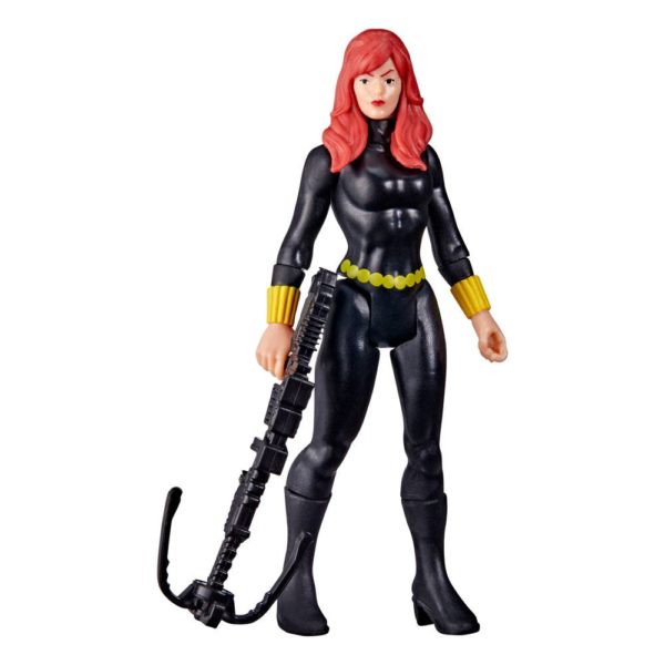 Black Widow Marvel Legends Series Retro 375 Collection Figur von Hasbro