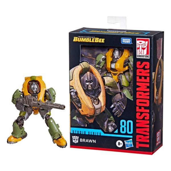 Brawn Transformers Studio Series Deluxe Class Figur 80 von Hasbro aus Transformers: Bumblebee