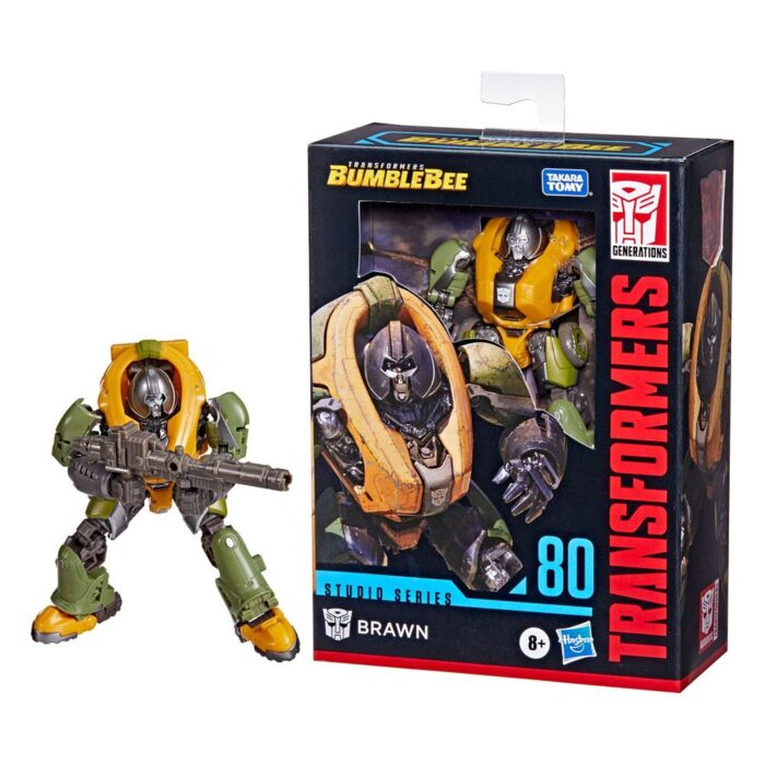 Brawn Transformers Studio Series Deluxe Class Figur 80 von Hasbro aus Transformers: Bumblebee