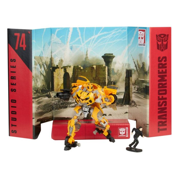 Bumblebee und Sam Witwicky Transformers Studio Series Deluxe Class Figur 74 von Hasbro aus Transformers: Revenge of the Fallen