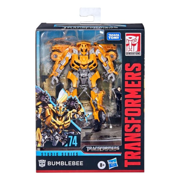 Bumblebee und Sam Witwicky Transformers Studio Series Deluxe Class Figur 74 von Hasbro aus Transformers: Revenge of the Fallen