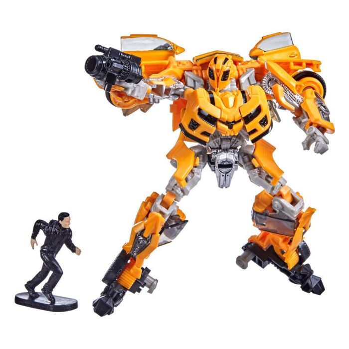 Bumblebee und Sam Witwicky Transformers Studio Series Deluxe Class Figur 74 von Hasbro aus Transformers: Revenge of the Fallen