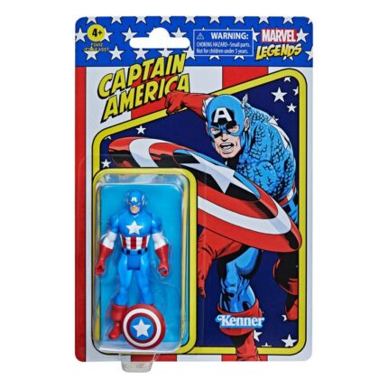 Captain America Legends Retro 375 Collection Figur von Hasbro aus den Marvel Comics