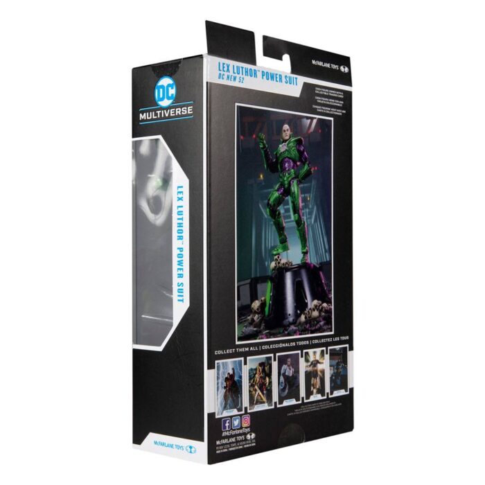 Lex Luthor (Power Suit in grün) DC Multiverse Figur von McFarlane Toys aus den New 52 Comics
