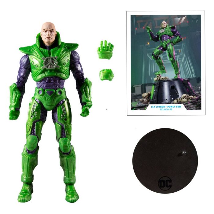 Lex Luthor (Power Suit in grün) DC Multiverse Figur von McFarlane Toys aus den New 52 Comics
