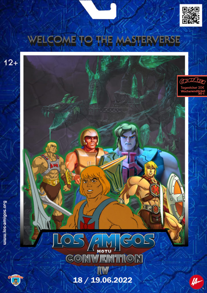 Los Amigos 2022 Masters of the Universe (MotU) Fan Convention in Hanau