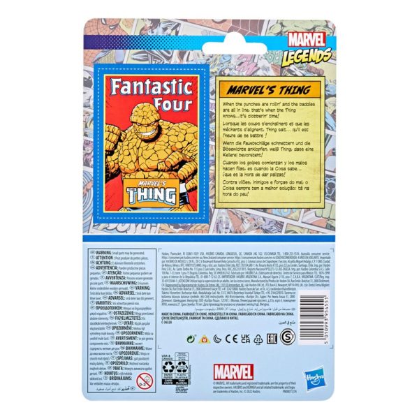 Marvel´s The Thing Marvel Legends Retro 375 Collection Figur von Hasbro aus den Fantastic Four Comics