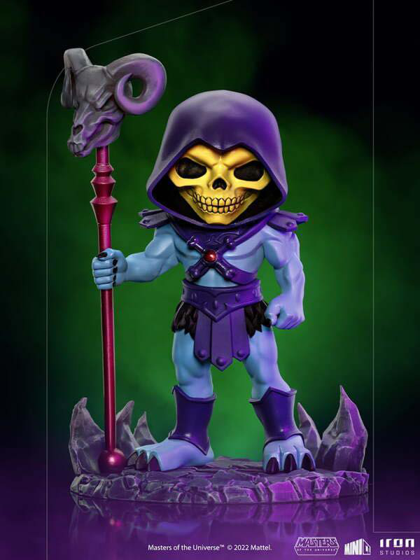 MiniCo Skeletor Figur von Iron Studios