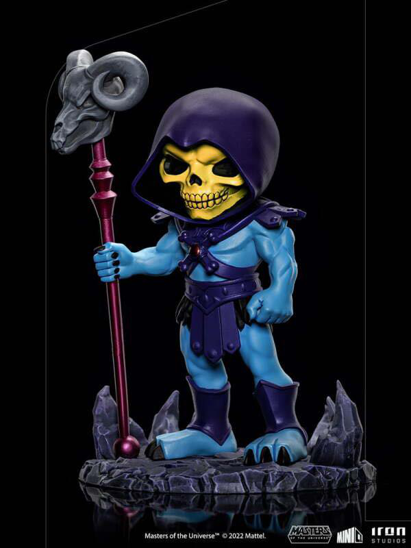 MiniCo Skeletor Figur von Iron Studios
