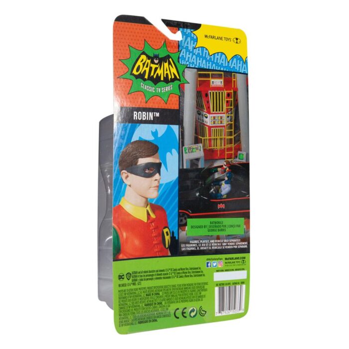 Robin DC Retro Figur von McFarlane Toys aus der Batman 66 Classic TV Series