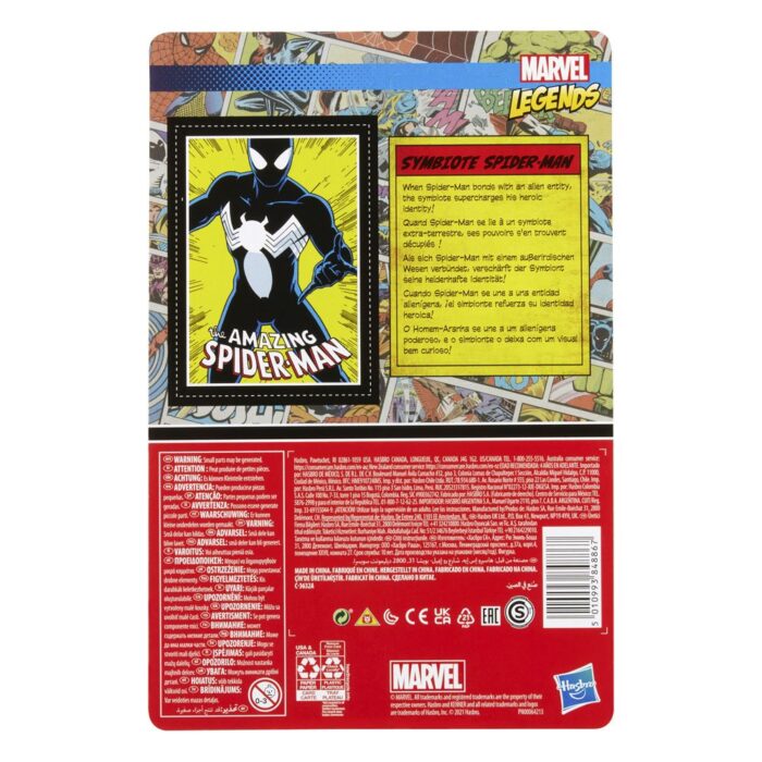Spider-Man Symbiote Legends Retro 375 Collection Figur von Hasbro aus den The Amazing Spider-Man Comics