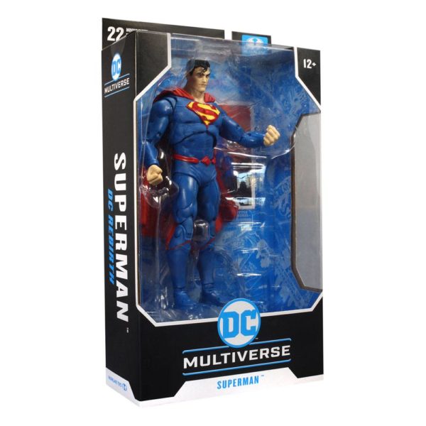 Superman DC Multiverse Figur von McFarlane Toys aus den DC Rebirth Comics