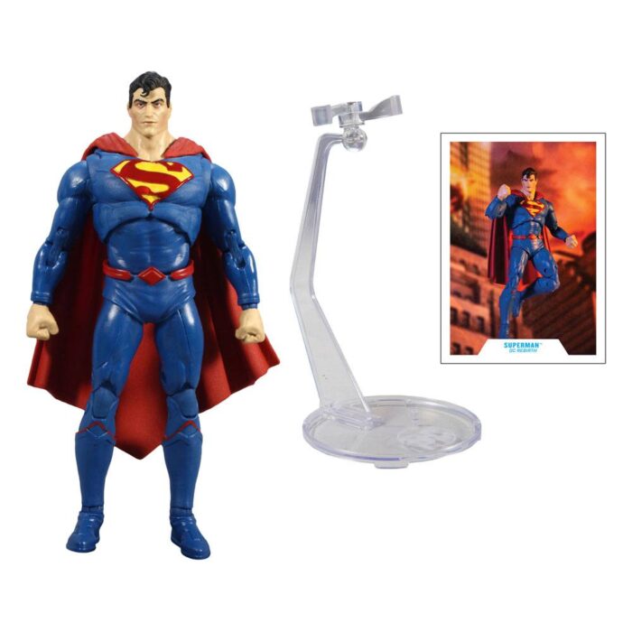 Superman DC Multiverse Figur von McFarlane Toys aus den DC Rebirth Comics