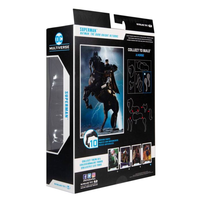 Superman DC Multiverse Figur von McFarlane Toys aus The Dark Knight Returns - Build-A-Figure Batmans Horse