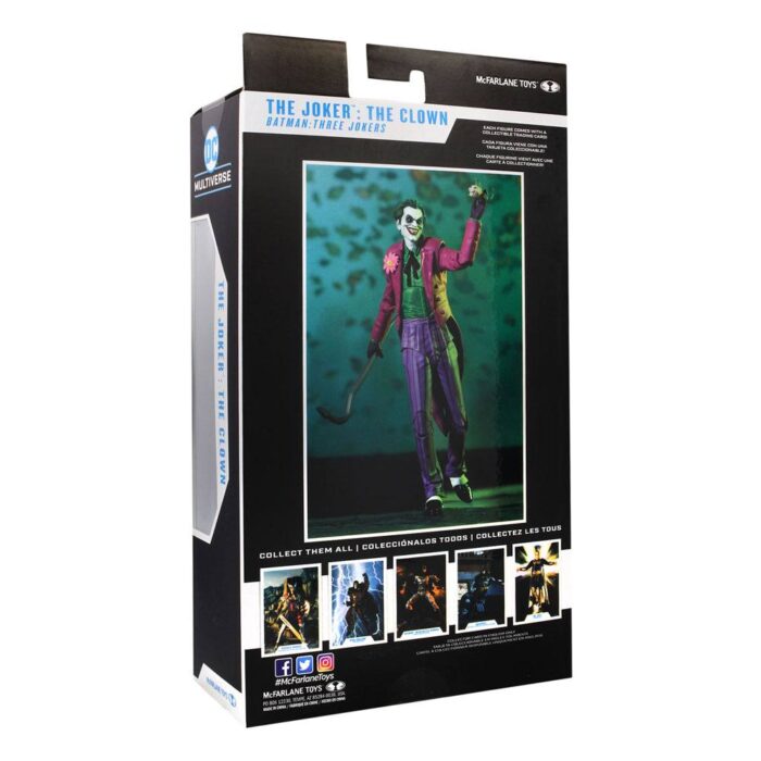 The Joker (The Clown) DC Multiverse Figur von McFarlane Toys aus den Batman: Three Jokers Comics