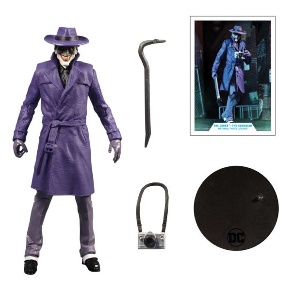 The Joker (The Comedian) DC Multiverse Figur von McFarlane Toys aus Batman: Three Jokers