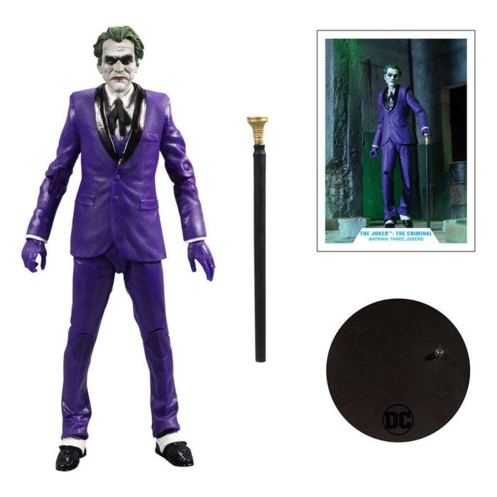The Joker (The Criminal) DC Multiverse Figur von McFarlane Toys aus den Batman: Three Jokers Comics