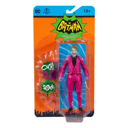 The Joker DC Retro Figur von McFarlane Toys aus der Batman 66 Classic TV Series