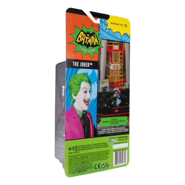 The Joker DC Retro Figur von McFarlane Toys aus der Batman 66 Classic TV Series