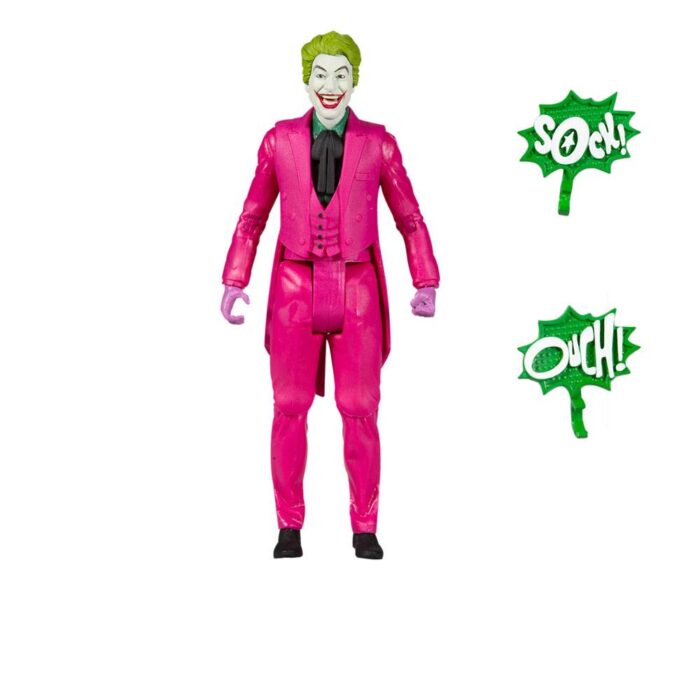 The Joker DC Retro Figur von McFarlane Toys aus der Batman 66 Classic TV Series