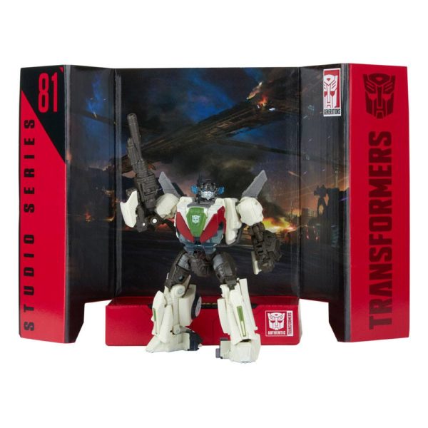 Wheeljack Transformers Studio Series Deluxe Class Figur 81 von Hasbro aus Transformers: Bumblebee