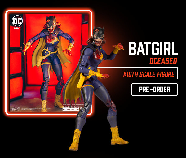 Batgirl DC Essentials neue DCeased Figur von McFarlane Toys