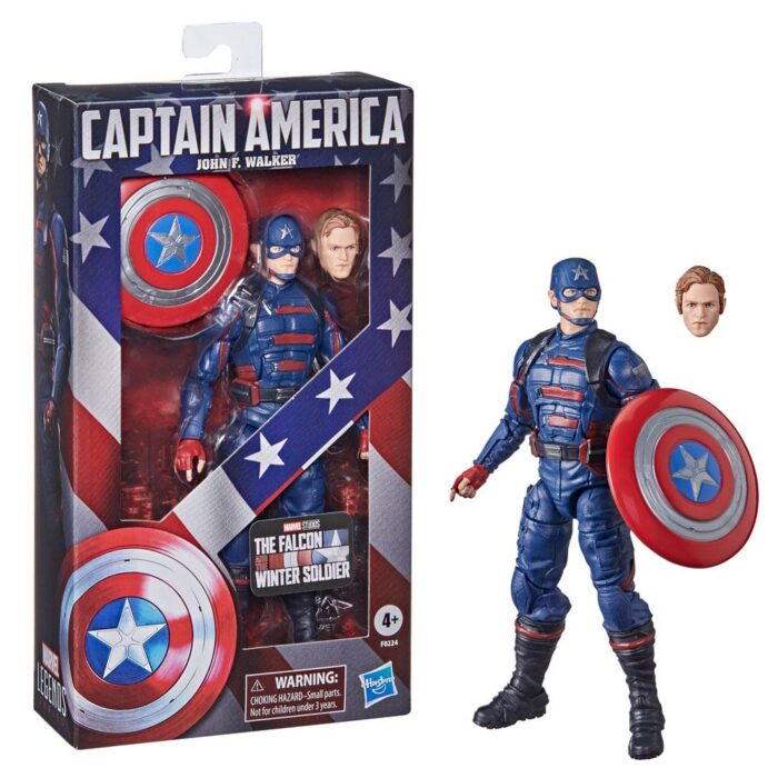 Captain America (John F. Walker) Marvel Legends Series Figur von Hasbro aus The Falcon and the Winter Soldier