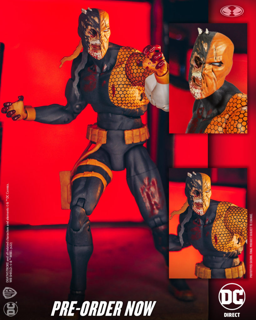 Deathstroke DC Essentials neue DCeased Figur von McFarlane Toys