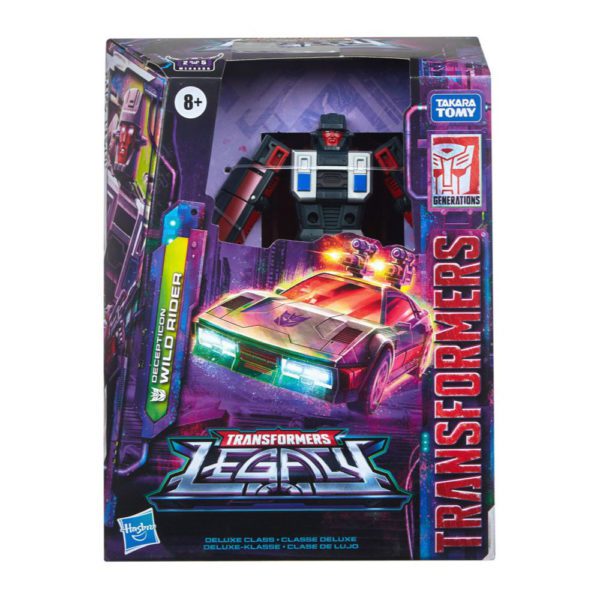 Decepticon Wild Rider Transformers Generations Legacy Deluxe Class Figur von Hasbro