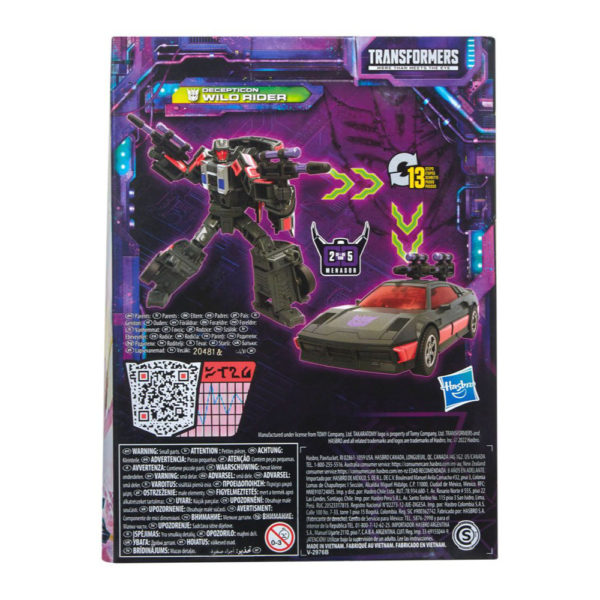 Decepticon Wild Rider Transformers Generations Legacy Deluxe Class Figur von Hasbro