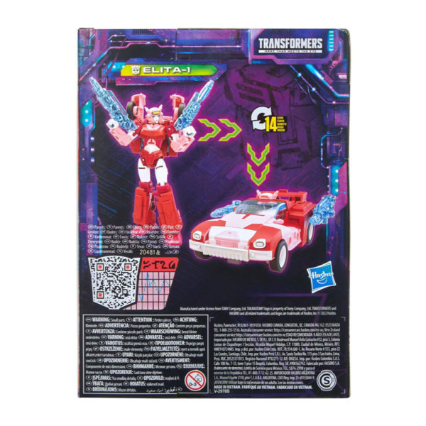 Elita-1 Transformers Generations Legacy Deluxe Class Figur von Hasbro