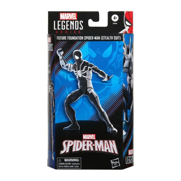 Future Foundation Spider-Man Stealth Suit Marvel Legends Series Figur von Hasbro aus den Marvel Spider-Man Comics