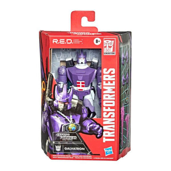Galvatron Transformers Generations RED Figur von Hasbro aus der Transformers 1984 Trickfilmserie