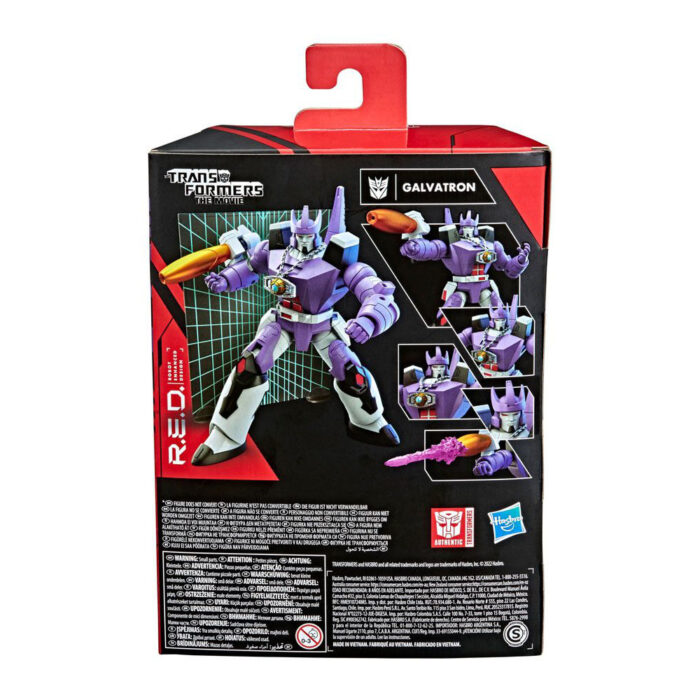 Galvatron Transformers Generations RED Figur von Hasbro aus der Transformers 1984 Trickfilmserie
