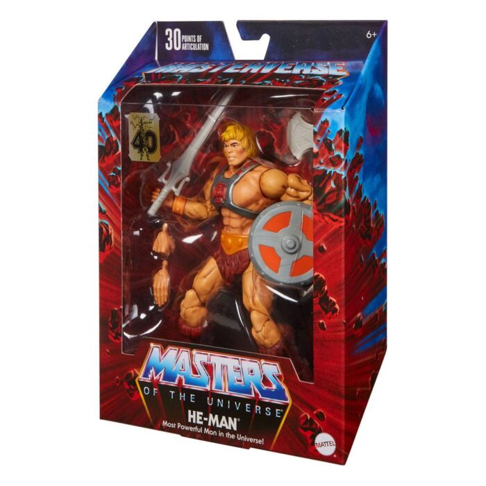 He-Man 40th Anniversary Masters of the Universe Masterverse (MotU) Figur von Mattel