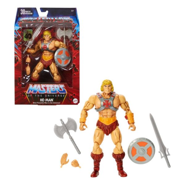 He-Man 40th Anniversary Masters of the Universe Masterverse (MotU) Figur von Mattel