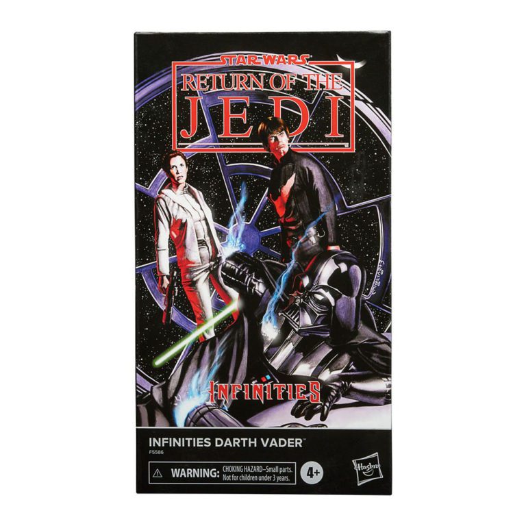 Infinities Darth Vader Black Series Figur von Hasbro aus den Star Wars Infinities Comics The Return of the Jedi