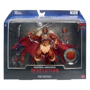 King Grayskull Masters of the Universe Revelation Masterverse Deluxe Figur von Mattel