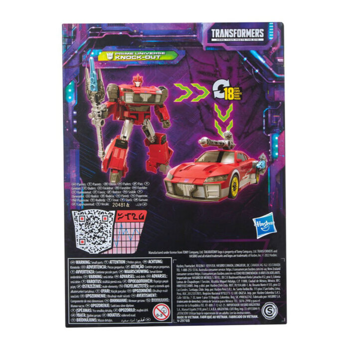 Knock Out Transformers Generations Legacy Deluxe Class Figur von Hasbro