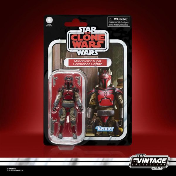 Mandalorian Super Commando Captain Star Wars Vintage Collection Figur von Hasbro aus Star Wars: The Clone Wars