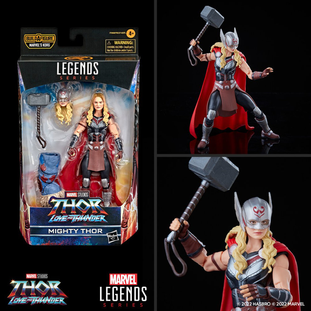 Mighty Thor Marvel Legends Series Build-A-figure (BAF) Figur aus der Korg Wave von Hasbro