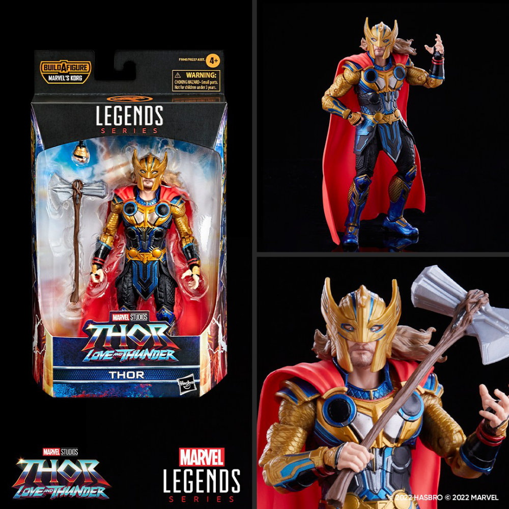 Thor Marvel Legends Series Build-A-figure (BAF) Figur aus der Korg Wave von Hasbro
