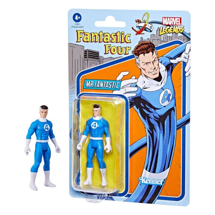 Mr. Fantastic Marvel Legends Retro 375 Collection Figur von Hasbro aus den Fantastic Four Comics
