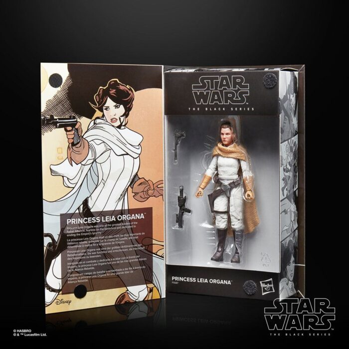 Princess Leia als Black Series Figur von Hasbro, aus den Star Wars: Princess Leia Comics