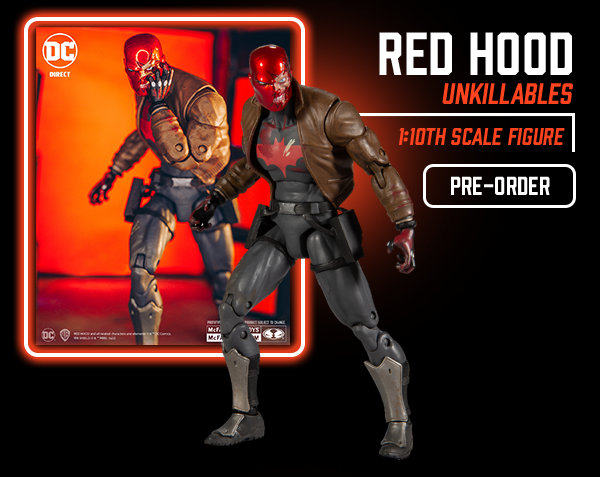 Red Hood DC Essentials neue DCeased Figur von McFarlane Toys