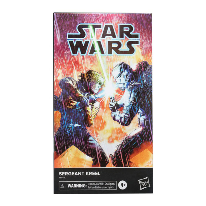 Sergeant Kreel aus den Star Wars Comics als Black Series Figur von Hasbro