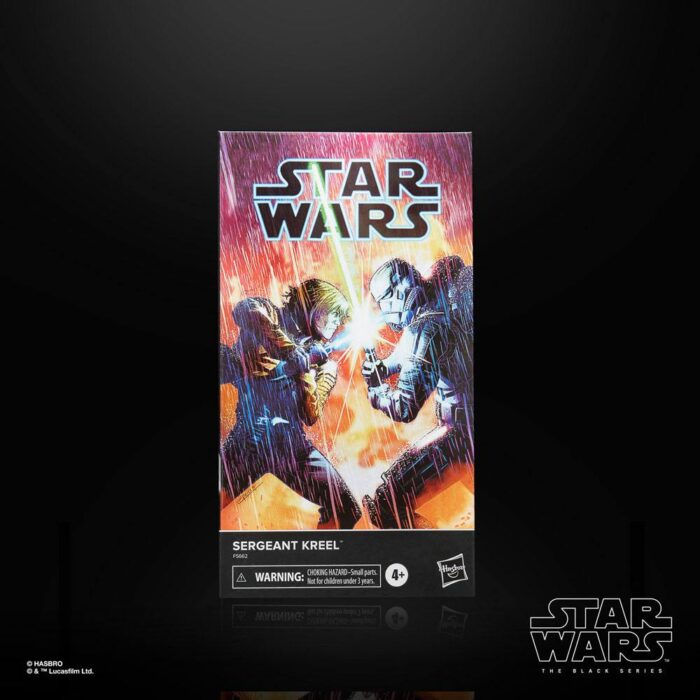 Sergeant Kreel aus den Star Wars Comics als Black Series Figur von Hasbro