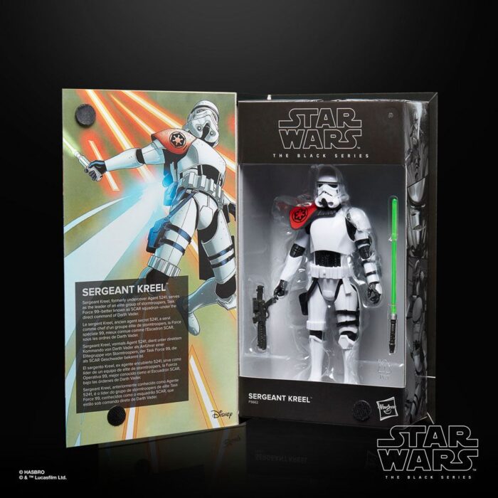 Sergeant Kreel aus den Star Wars Comics als Black Series Figur von Hasbro