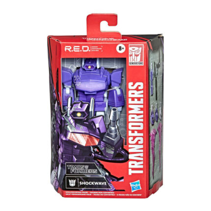 Shockwave Transformers Generations RED Figur von Hasbro aus der Transformers 1984 Trickfilmserie