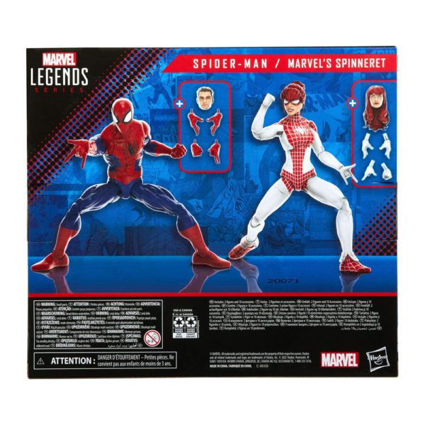 Spider-Man und Marvels Spinneret 2er-Pack Marvel Legends Series Figur von Hasbro aus The Mazing Spider-Man: Renew Your Vows